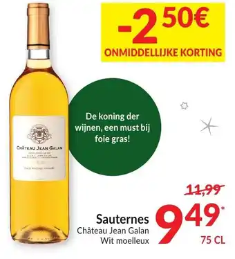Intermarché Sauternes aanbieding