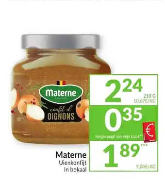 Intermarché Materne 210g aanbieding