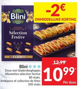 Intermarché Blini aanbieding