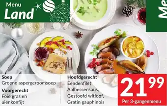 Intermarché Land - Soep, Voorgerecht, Hoofdgerecht aanbieding