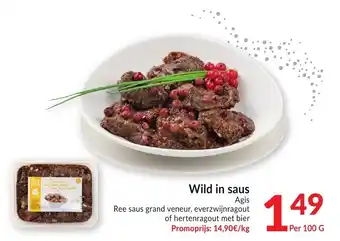 Intermarché Wild in saus 100g aanbieding