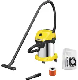 Coolblue Karcher WD 3 S V-17/4/20 + Sacs d'Aspirateur (4x) aanbieding