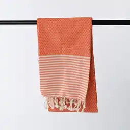 Decathlon Take A Towel Hamamdoek – 90 x 170 cm - Oranje aanbieding