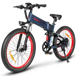 Decathlon SamebikeL L26 Plus opvouwbaar elektrische fiets, 250 watt motorvermogen aanbieding