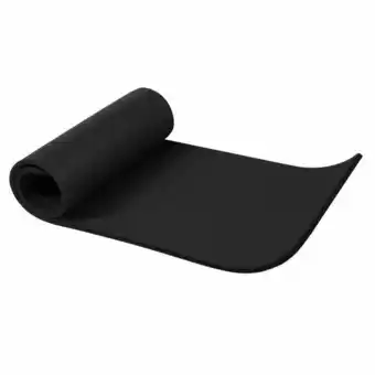 Decathlon Yogamat Deluxe - 190 x 60 x 1,5 cm - Yoga Mat - Zwart aanbieding