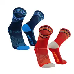 Decathlon Compressiekousen hardlopen heren dames trail fiets wandel gym anti-blaar sokken aanbieding