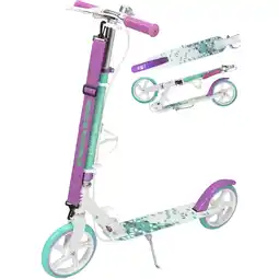Decathlon Vouwstep Marita 200mm met rem, bel en flessenhouder aanbieding