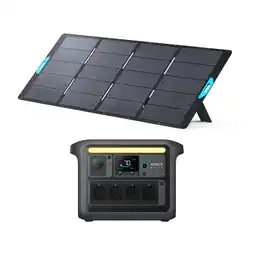 Decathlon KIT Anker SOLIX C1000X Powerstation met 400W zonnepaneel aanbieding