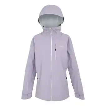 Decathlon Dames Birchdale II Waterdichte Jas (Wisteria/Lila Hint) aanbieding