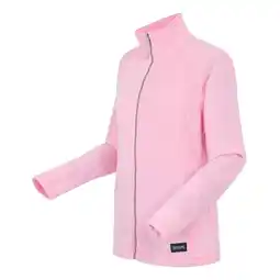 Decathlon Dames Mayse Full Zip Fleecejack (Zachtroze gemêleerd) aanbieding