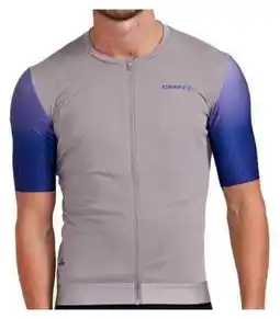 Decathlon Craft Adv Aero Short Sleeve Jersey Light Grey Blue aanbieding