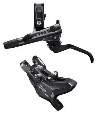 Decathlon Shimano Deore M6100 Voorrem (zonder schijf) 100cm Zwart aanbieding