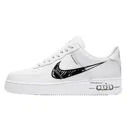 Decathlon Schoenen Air Force 1 Sketch White Black aanbieding
