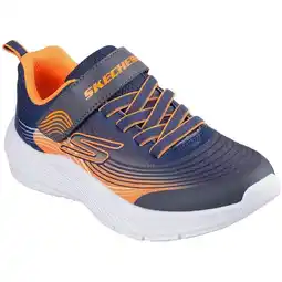 Decathlon Sneakers Skechers Microspec Advance, Blauw, Kinderen aanbieding