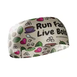 Decathlon HEAD BAND RUNNING Elite COFFEE TIME - Naadloos aanbieding
