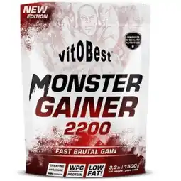 Decathlon Monster Gainer 2200 - 1,5 kg Maria VitoBest-koekjes aanbieding