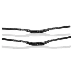 Decathlon Stuur Aluminium 20mm Rise Ø 35.0mm 780mm Mat Zwart aanbieding