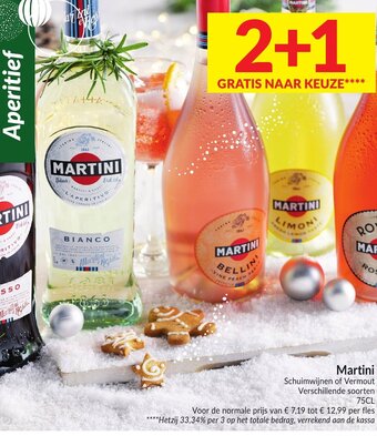 Intermarché Martini aanbieding