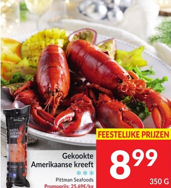 Intermarché Gekookte Amerikaanse kreeft 350g aanbieding