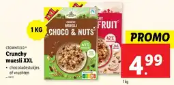 Lidl Crunchy muesli XXL aanbieding