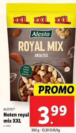 Lidl Noten royal mix XXL aanbieding