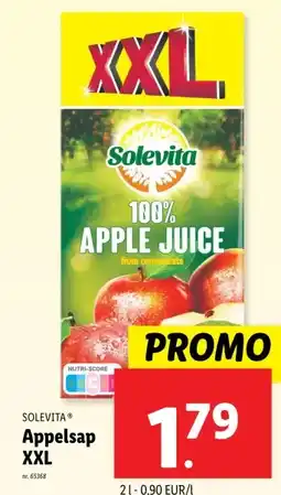 Lidl Appelsap XXL aanbieding
