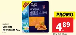 Lidl Gerookte Noorse zalm XXL aanbieding