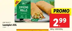 Lidl Loempia's XXL aanbieding