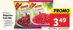 Lidl Diepvries- fruit XXL aanbieding