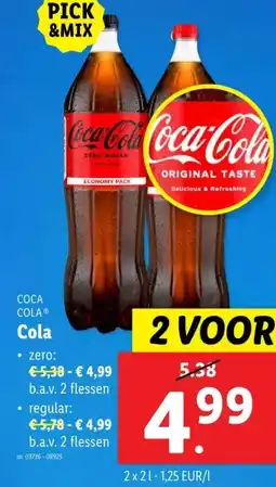 Lidl Cola aanbieding