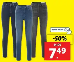 Lidl Super skinny fit jeans aanbieding
