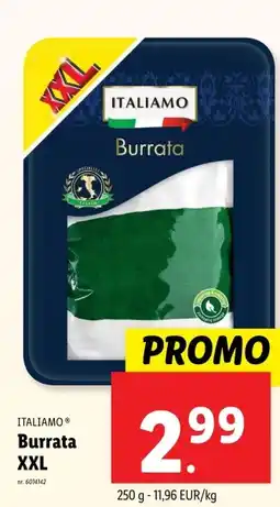 Lidl Burrata XXL aanbieding