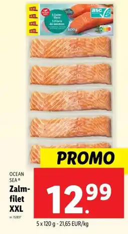 Lidl Zalm- filet XXL aanbieding