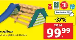 Lidl Tipi met glijbaan aanbieding
