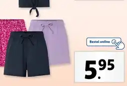 Lidl Short aanbieding