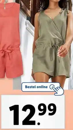 Lidl Linnen jumpsuit aanbieding