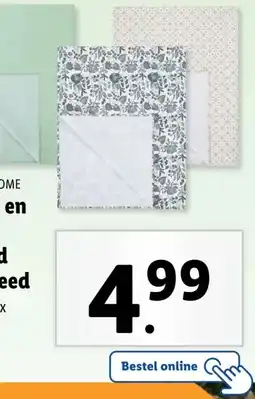 Lidl Water- en vuilaf- stotend tafelkleed aanbieding