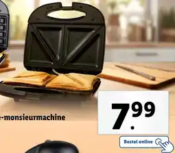 Lidl Wafelijzer of croque-monsieurmachine aanbieding