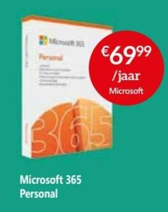 Selexion Microsoft 365 Personal aanbieding