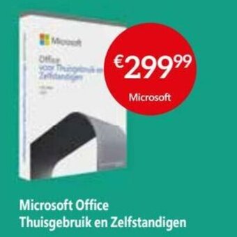 Selexion Microsoft Office Thuisgebruik en Zelfstandigen aanbieding