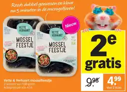 Albert Heijn Vette & Verhaart mosselfeestje aanbieding