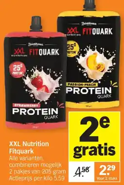 Albert Heijn XXL Nutrition Fitquark aanbieding