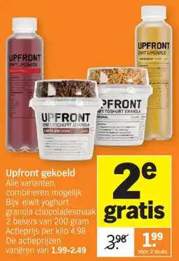 Albert Heijn Upfront gekoeld aanbieding