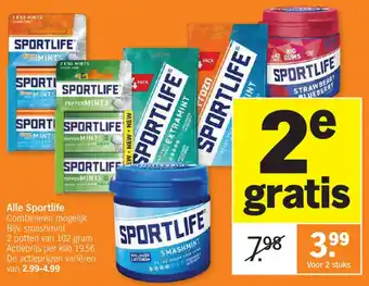 Albert Heijn Alle Sportlife aanbieding