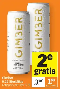 Albert Heijn Gimber aanbieding