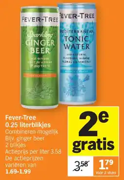 Albert Heijn Fever-Tree aanbieding