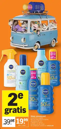 Albert Heijn Nivea zonnebrand aanbieding