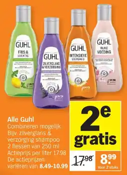 Albert Heijn Alle Guhl aanbieding