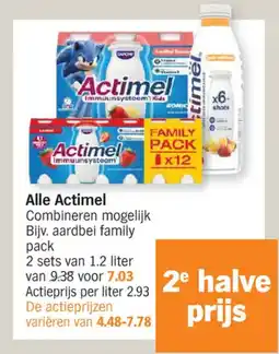 Albert Heijn Alle Actimel aanbieding