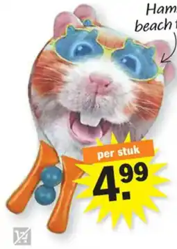 Albert Heijn AH Hamster beach tennis aanbieding